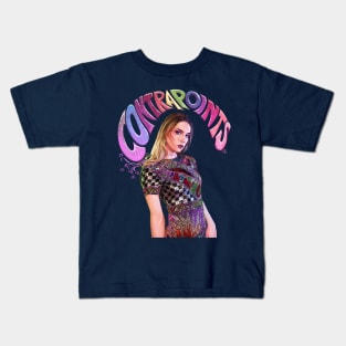 Contrapoints Sequins Kids T-Shirt